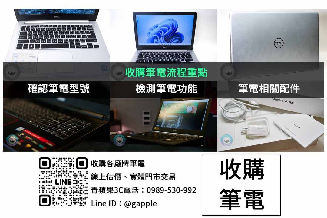 賣掉舊筆電前必看！二手筆電收購的常見問題與估價技巧總整理。