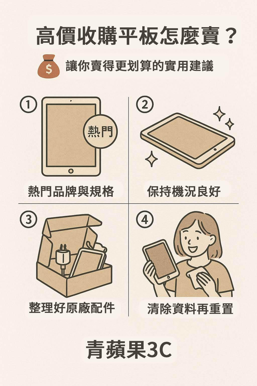 想讓平板賣得更划算？本篇整理平板收購估價的5大關鍵與高價推薦平台，從 iPad 到 Galaxy Tab 都能線上估價、實體變現！
