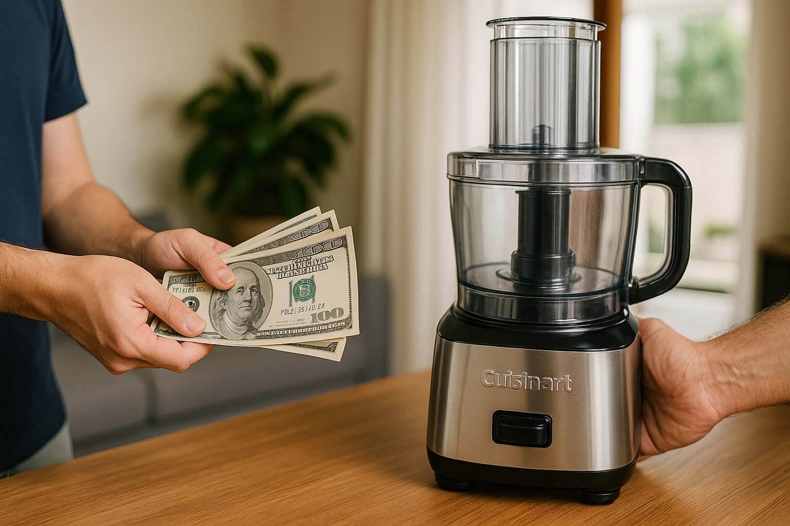 Cuisinart萬用料理電器收購 現金交易實景圖