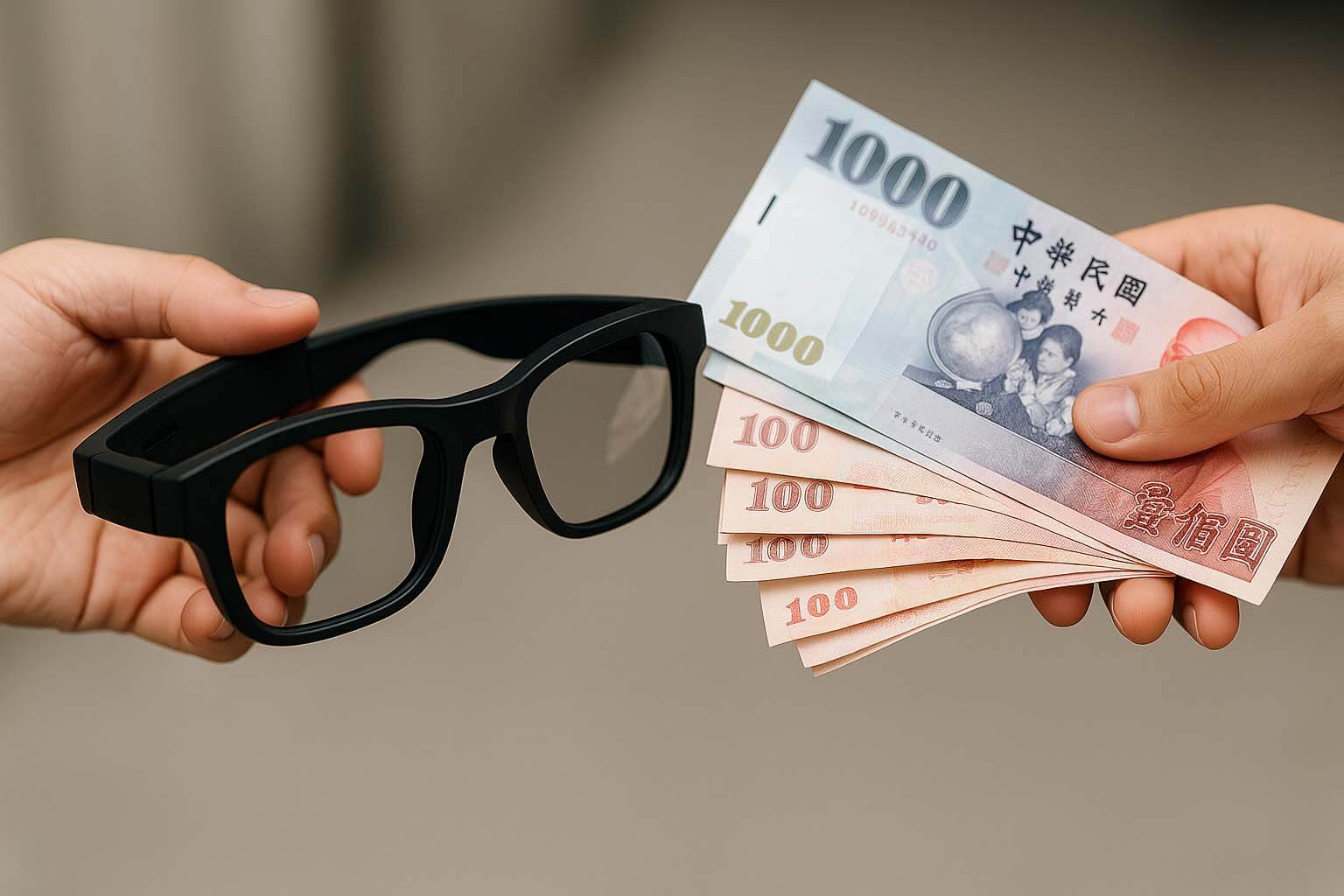 智慧AI眼鏡回收換現金情境圖 – 青蘋果3C