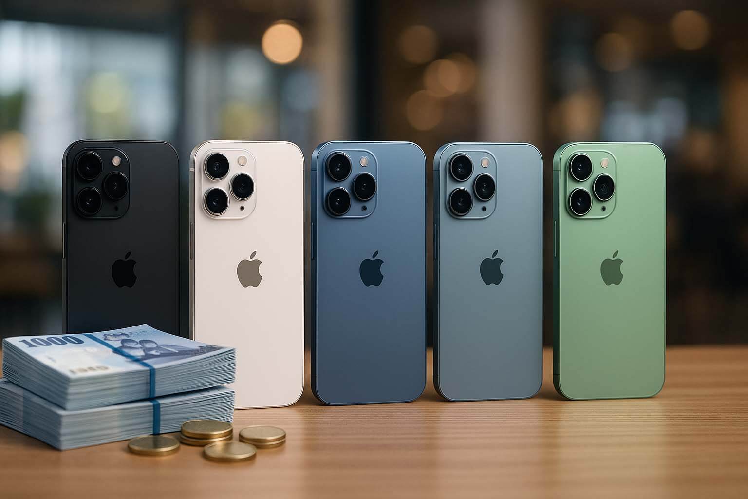 iPhone 17 各顏色收購情境｜黑色 銀色 鋼鐵灰 淺藍 淺綠