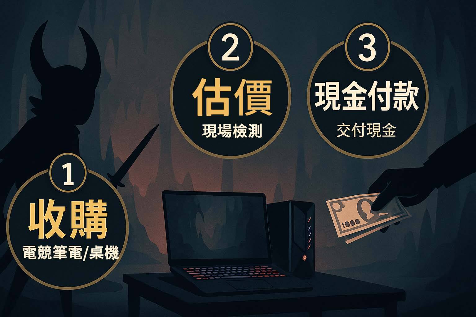 窟窿騎士:絲綢之歌 玩家期待!同場加映電競筆電與電腦收購服務 - 第2張圖