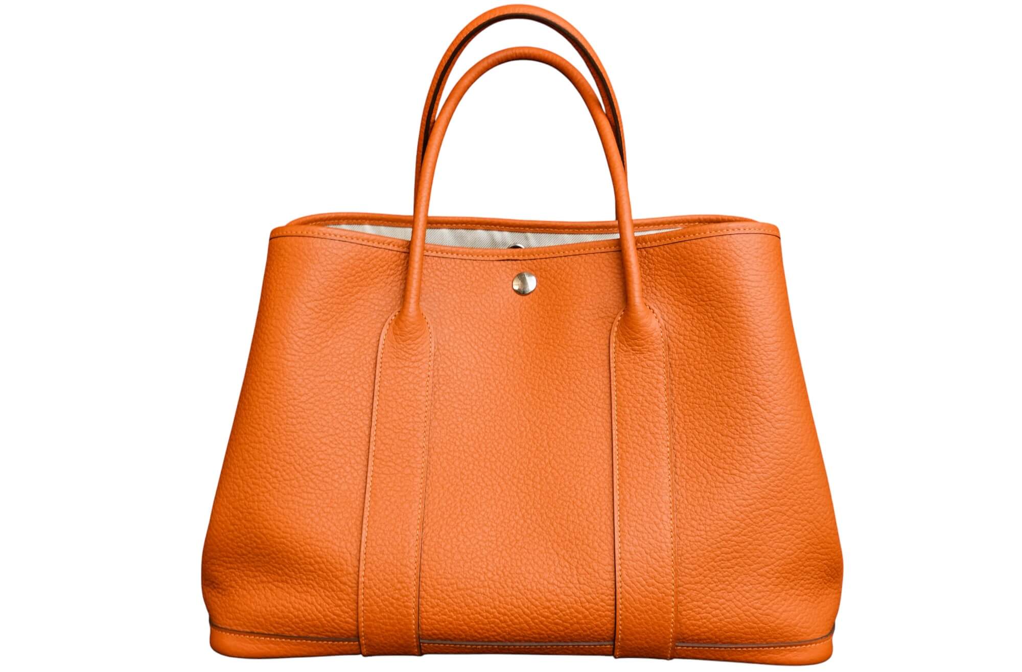 青蘋果3C Hermès Garden Party 橘色托特包收購回收 vs 質借借錢比較