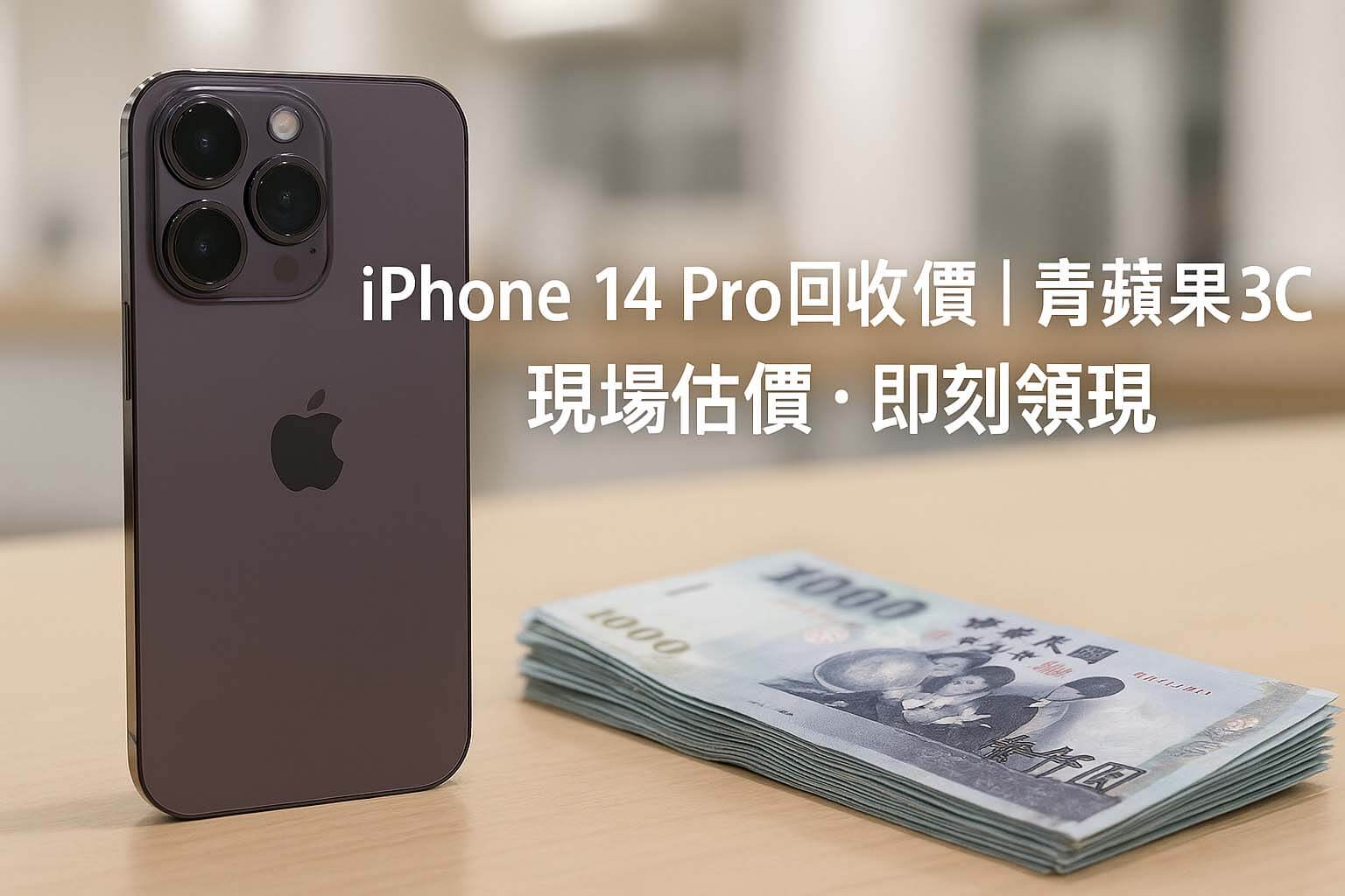 iPhone 14 Pro 收購回收＆質借借錢｜青蘋果3C