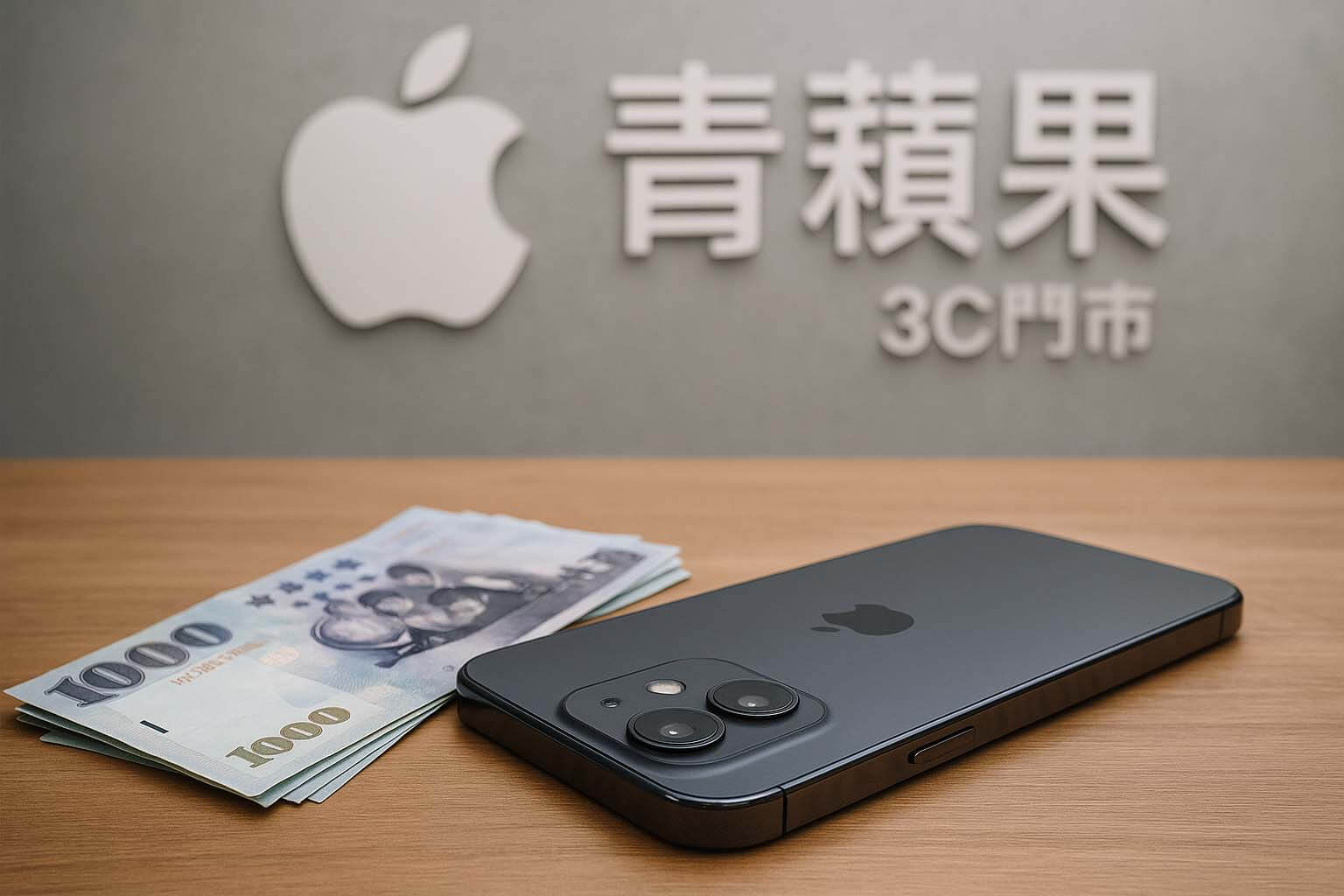 青蘋果3C iPhone 15 二手回收價換現金情境