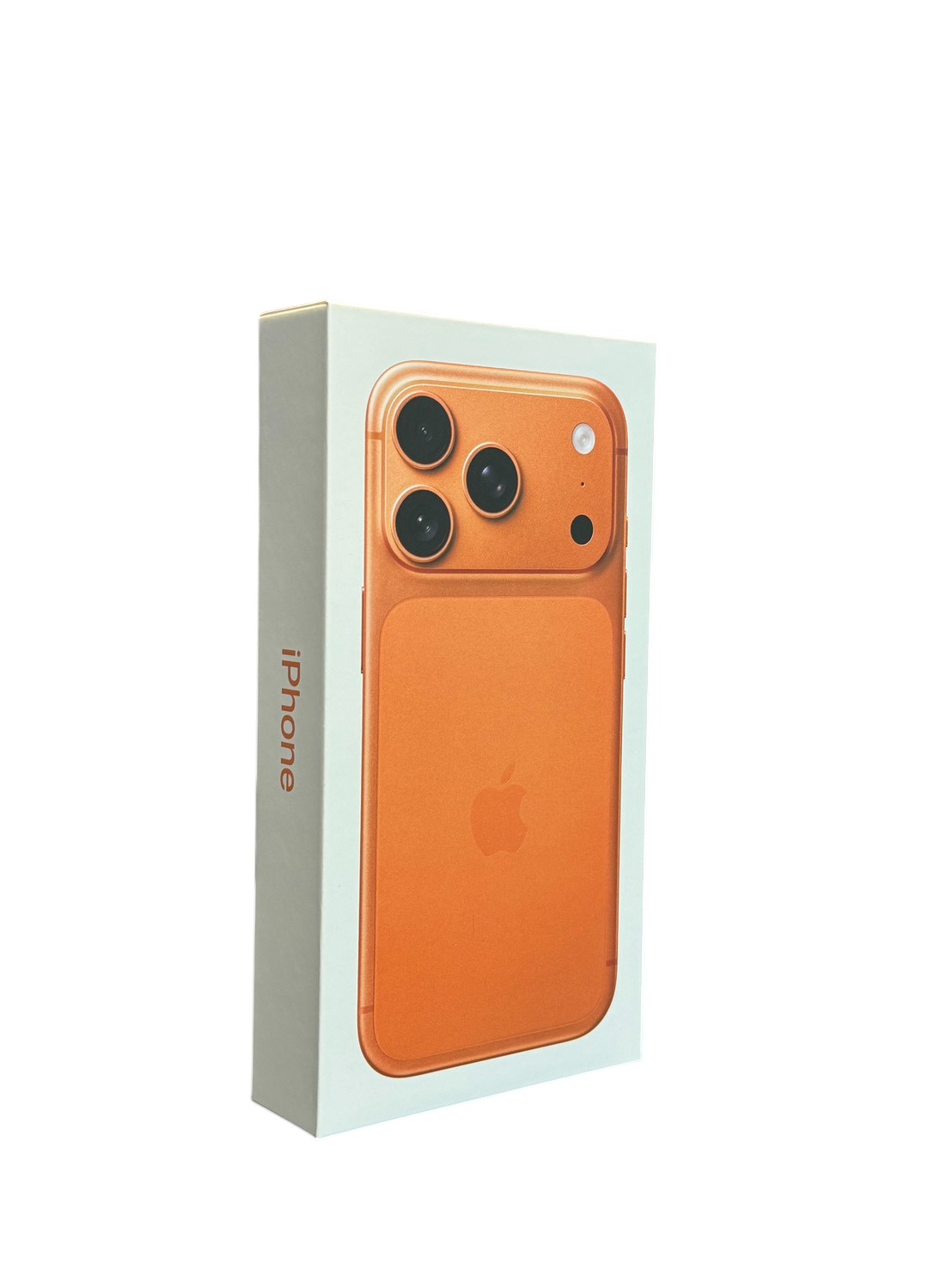 青蘋果3C iPhone 17 Pro 橘色外盒 右側角度｜收購回收 vs 質借借錢比較