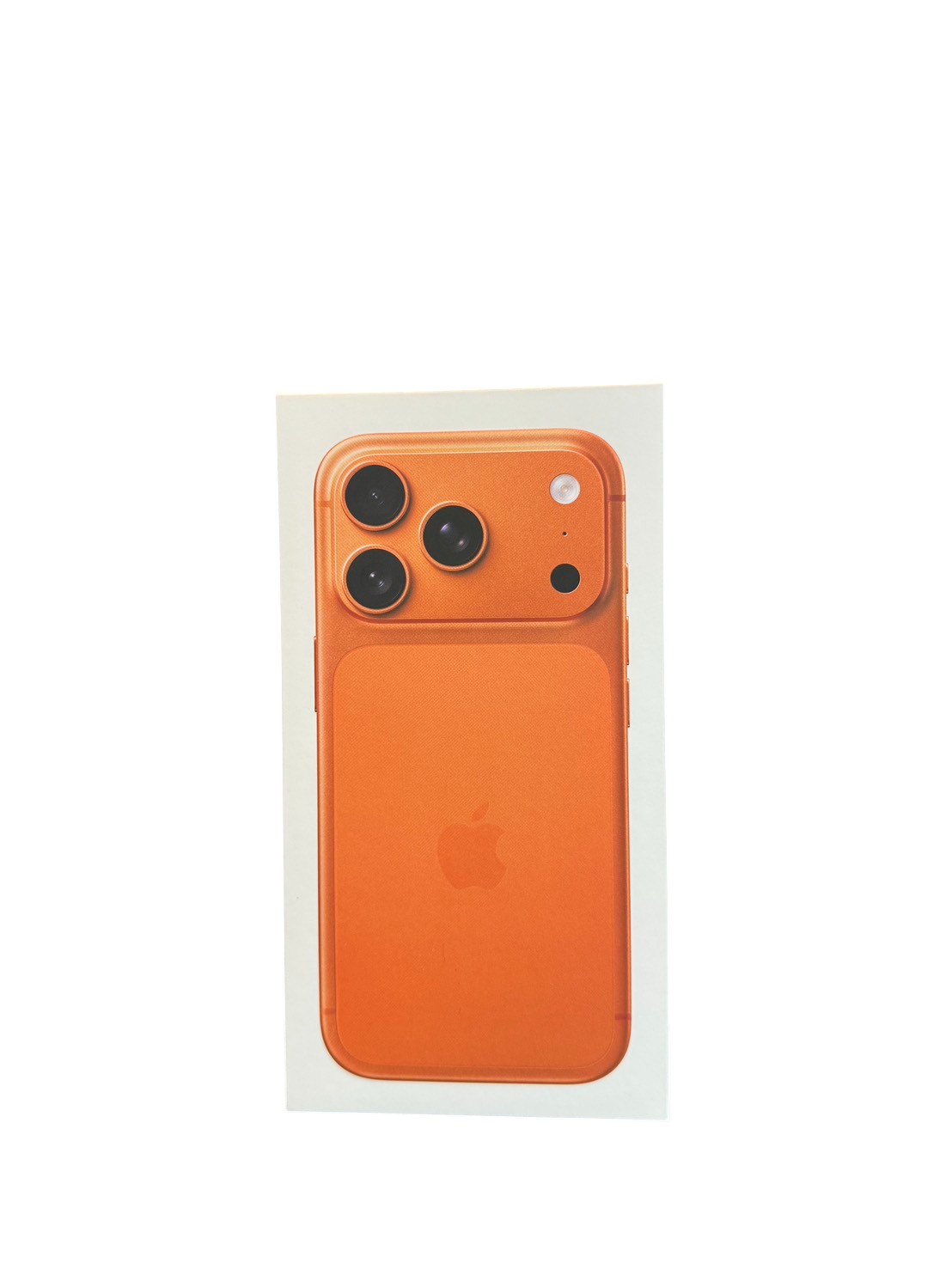 青蘋果3C iPhone 17 Pro 橘色外盒 正面拍攝｜收購回收 vs 質借借錢比較