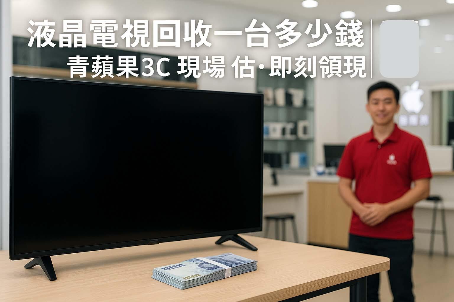 青蘋果3C 液晶電視回收收購 vs 質借借錢比較
