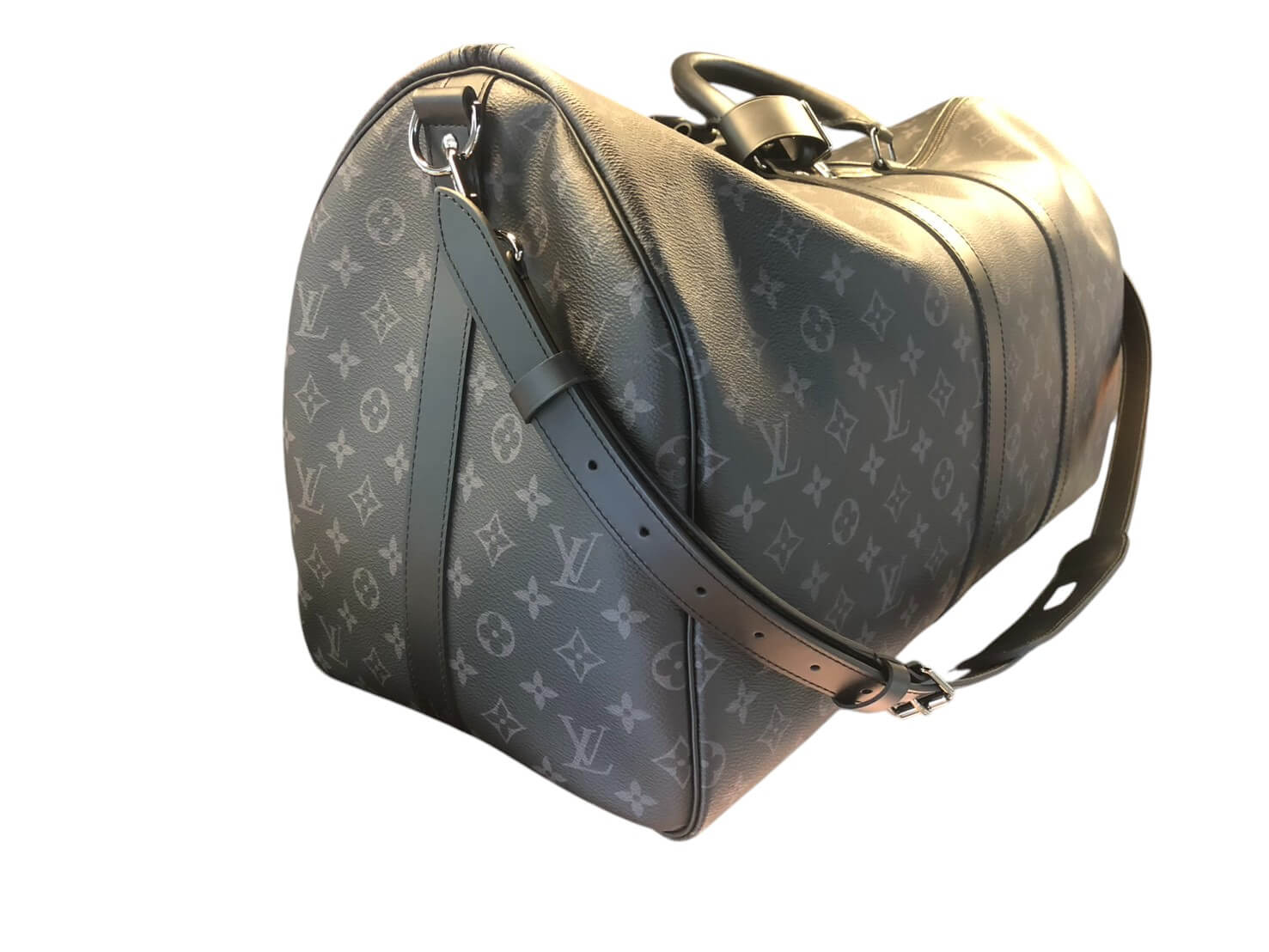 青蘋果3C LV Keepall Monogram Eclipse 灰黑旅行袋收購回收 vs 質借借錢比較