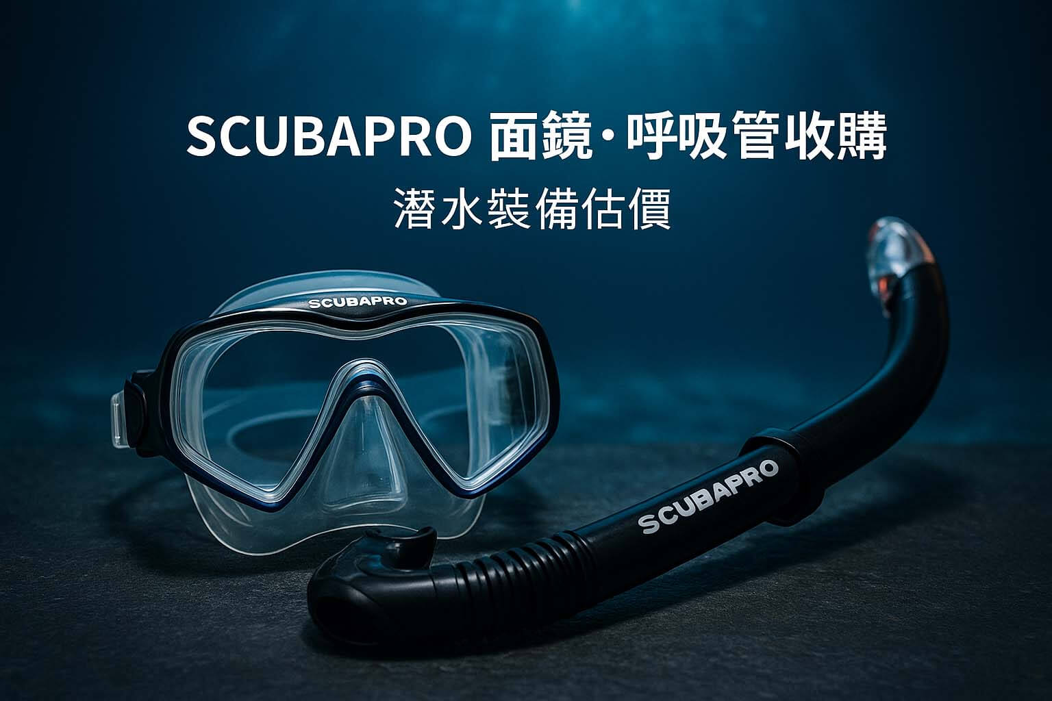 青蘋果3C SCUBAPRO 面鏡與呼吸管收購回收 vs 質借借錢比較