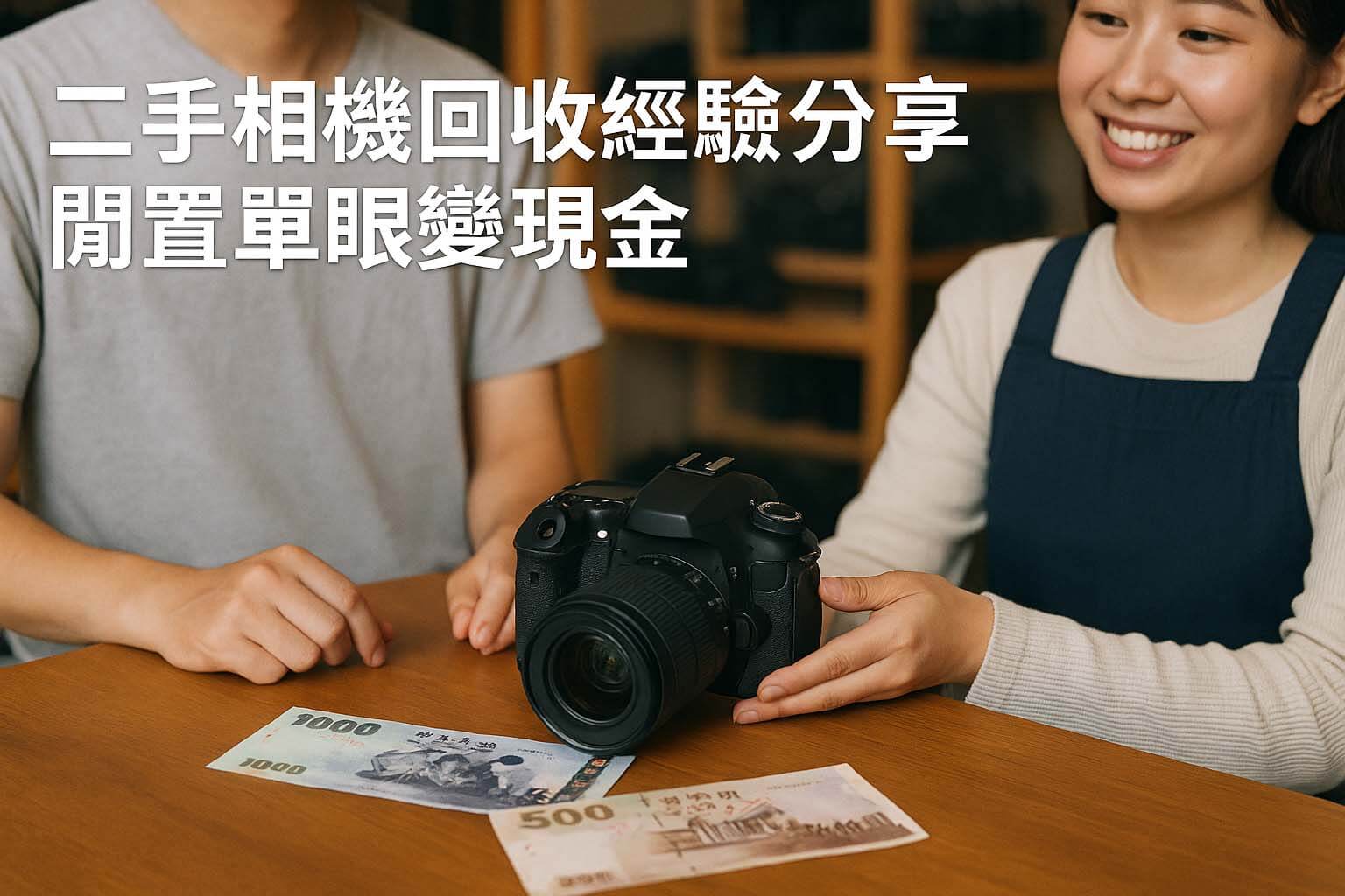 青蘋果3C 二手相機回收經驗分享｜閒置單眼換現金案例