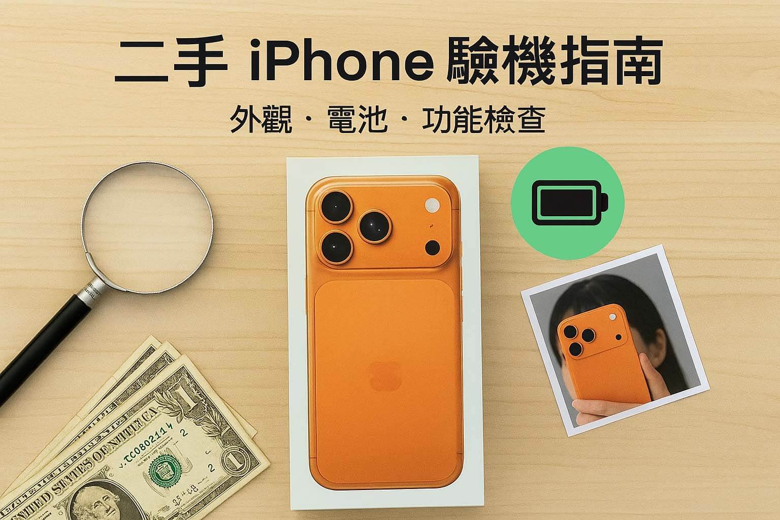 青蘋果3C 二手 iPhone 驗機檢查流程 vs 收購質借比較