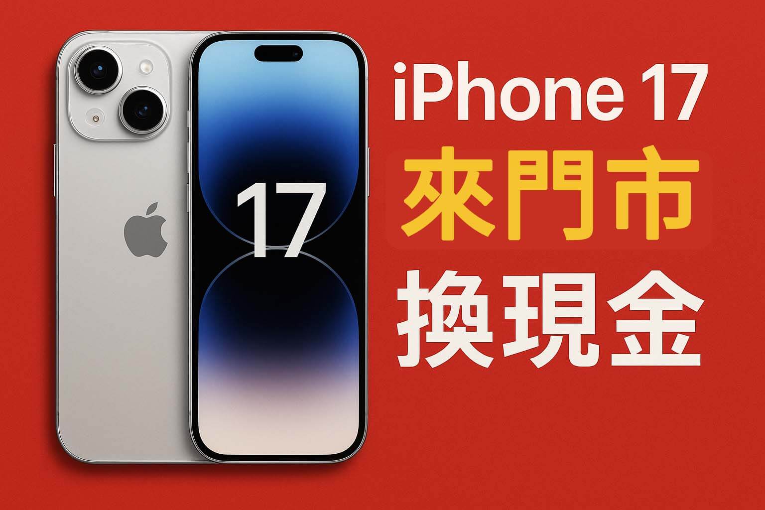 客戶拿舊 iPhone17 收購估價體驗