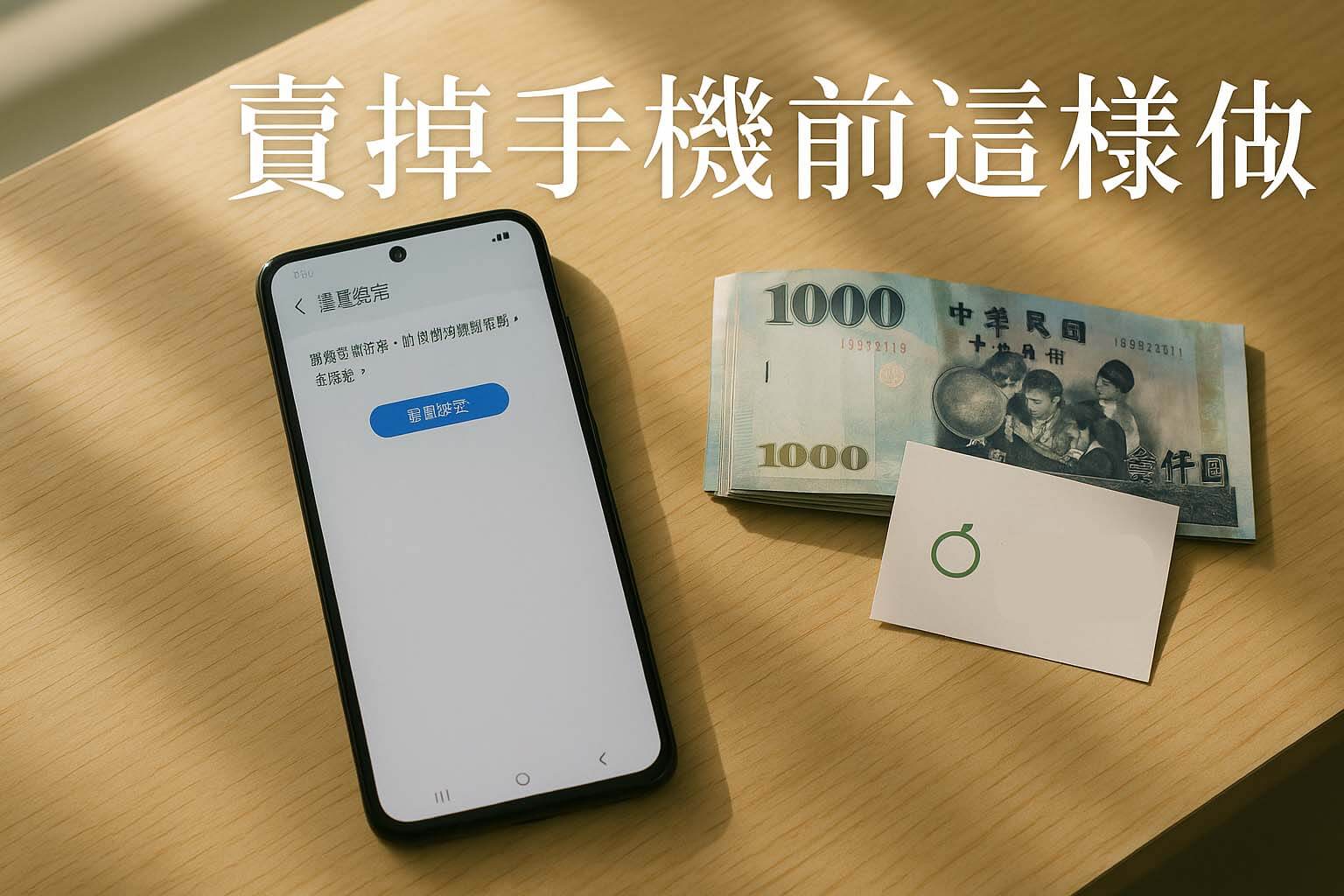 青蘋果3C Android 手機重設教學圖
