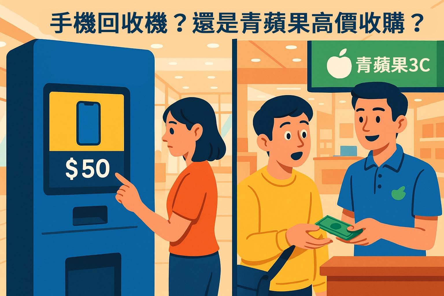 青蘋果3C vs BUNNIT 手機醫生回收｜估價比較