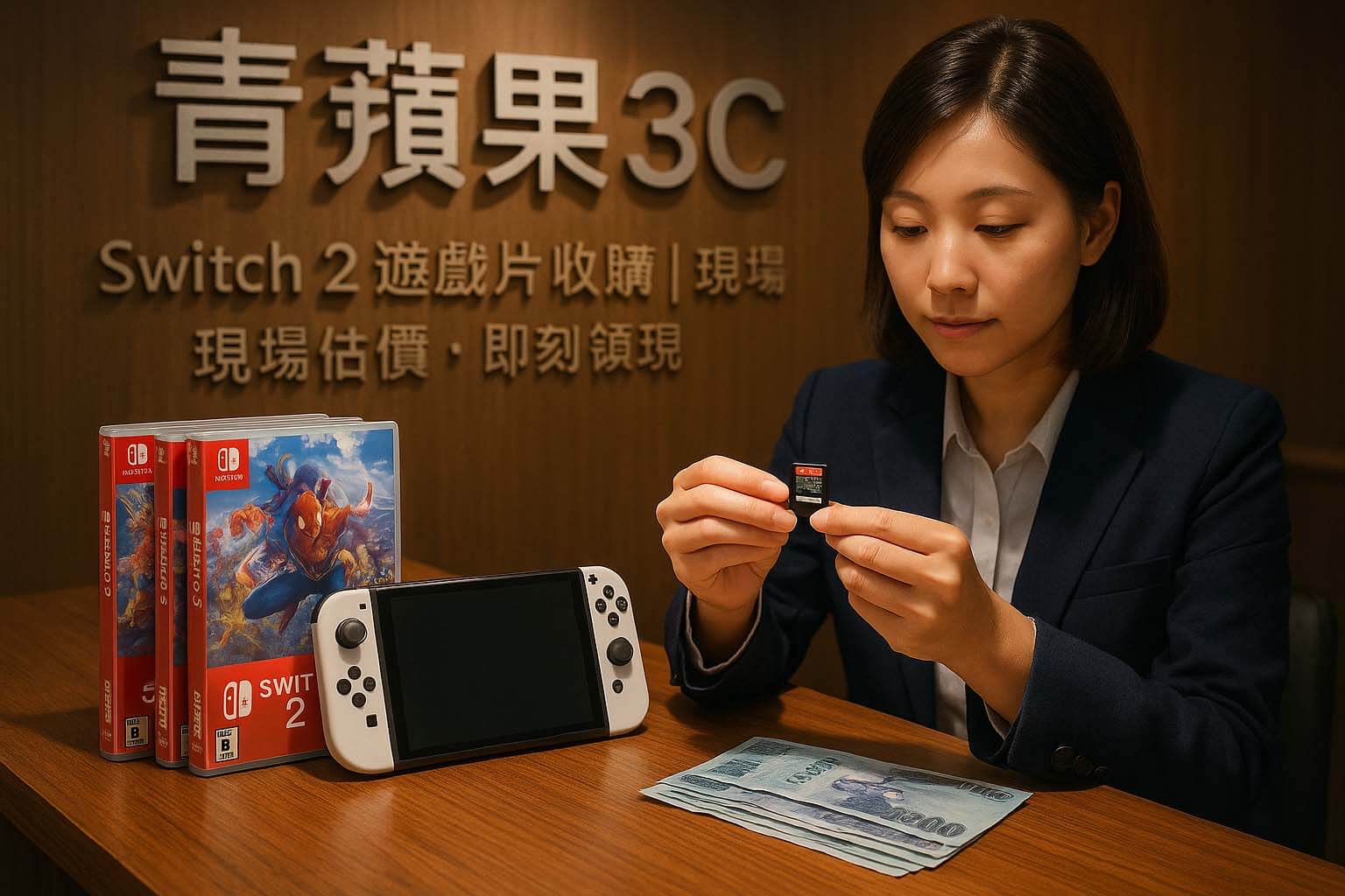 青蘋果3C Switch 2 遊戲片收購|現場估價・即刻領現