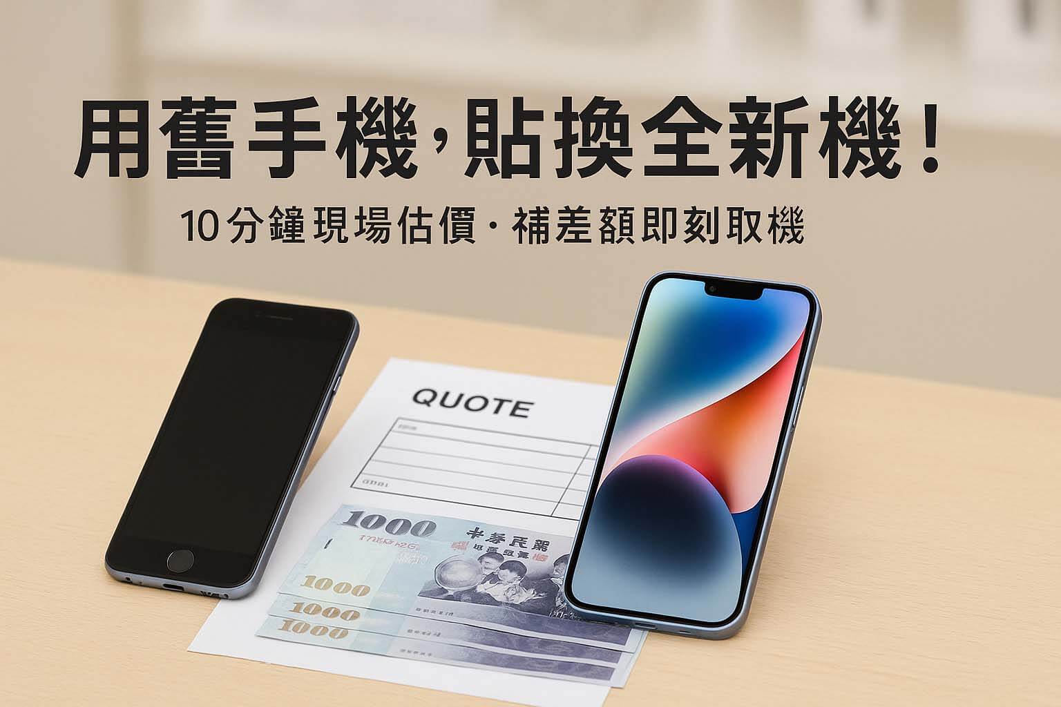 青蘋果3C 二手機交換・貼換全新機・以舊換新