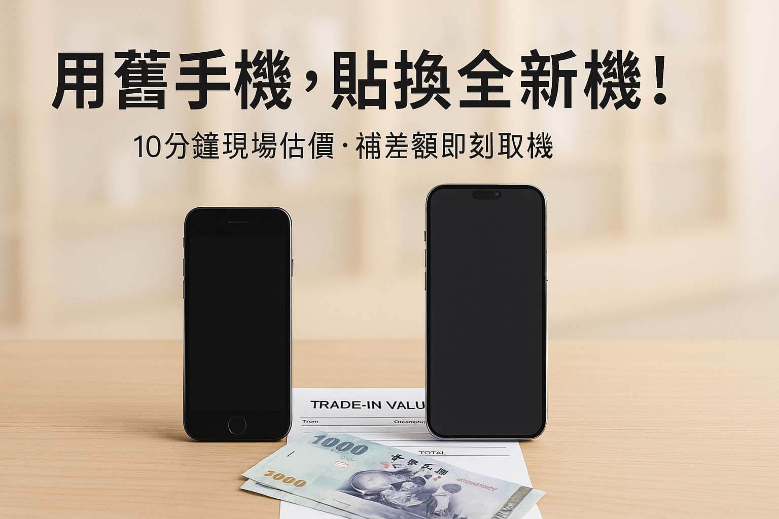 青蘋果3C 二手機交換・貼換全新機・以舊換新