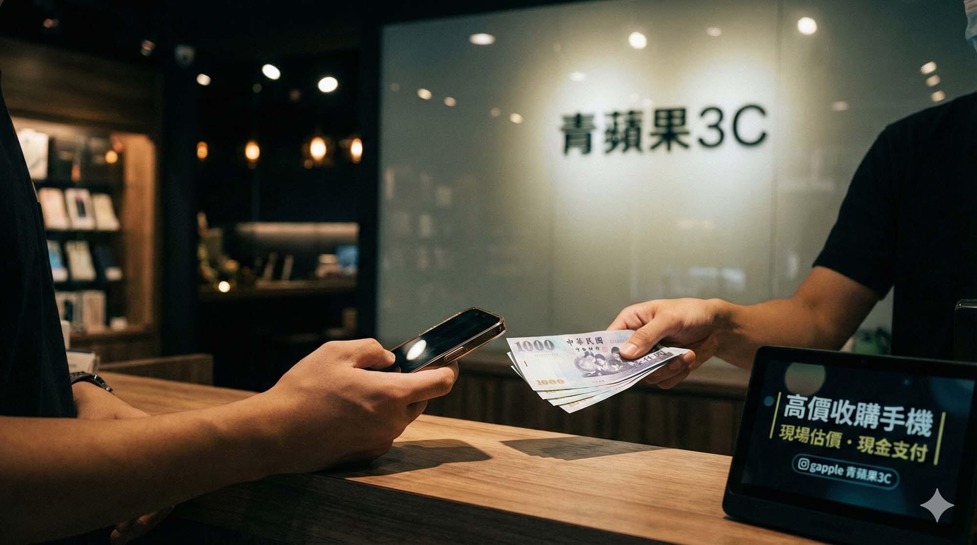 舊手機換現金?這樣做最安心|青蘋果3C 手機回收教學 - 第1張圖 青蘋果3C 手機收購服務|現場估價、立即換現金|台中台南高雄三大門市