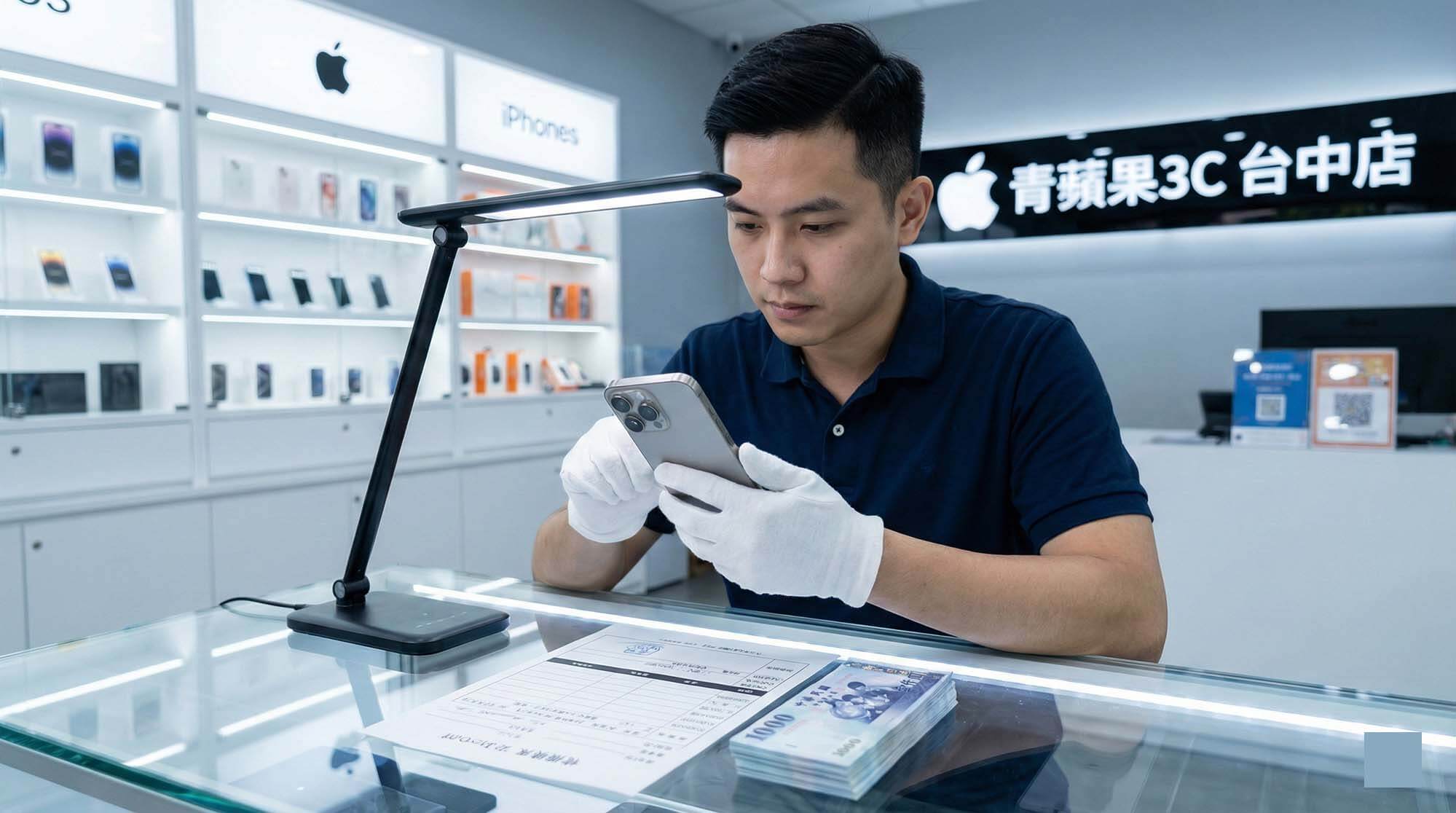 台中收購iPhone現場估價服務 - 青蘋果3C