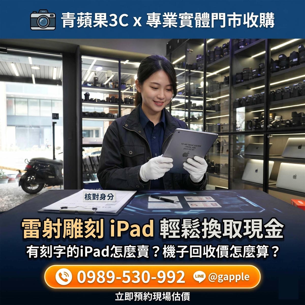 2026【iPad背面刻字收購】指南！有刻字的iPad怎麼賣？蘋果雷射雕刻二手價解析