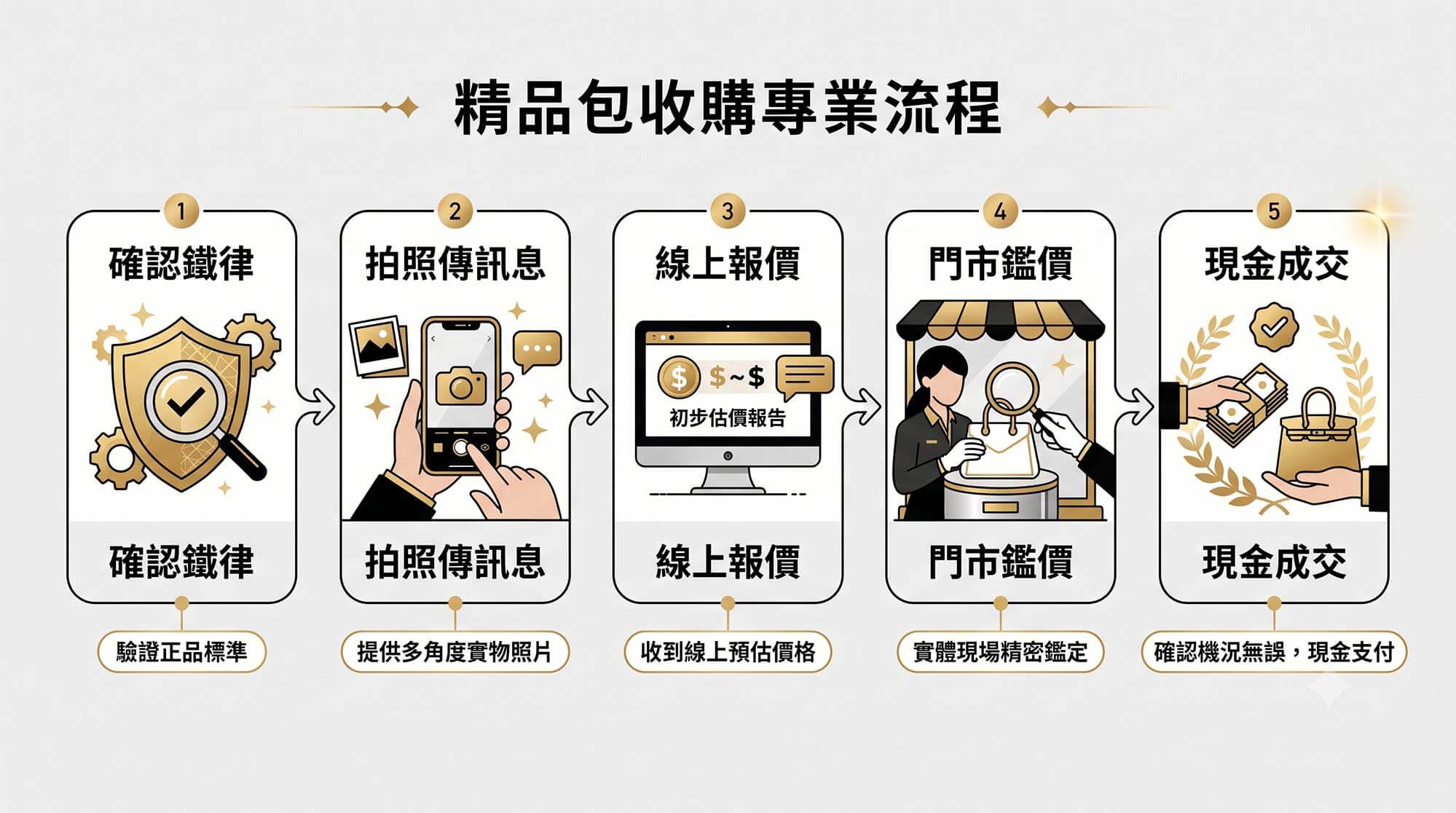 Hermès、Chanel、LV 精品包收購完整指南｜條件、行情邏輯與鑑定流程一次說清楚