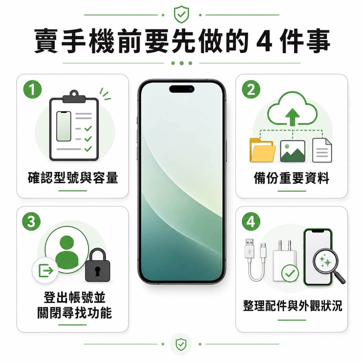 高雄賣二手手機、相機、筆電怎麼賣？先從整理商品狀況開始