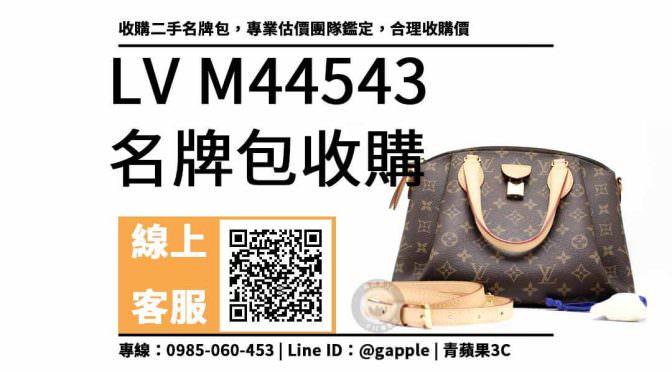 收購二手名牌包，LV M44543 手提包 輕鬆換現金
